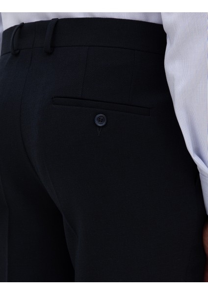 Erkek Lacivert Ex. Slim Fit Kumaş Pantolon 50316298-VR033
