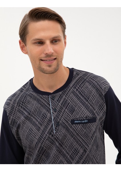 Erkek Lacivert Pijama Takımı 50322640-200 fiyatları