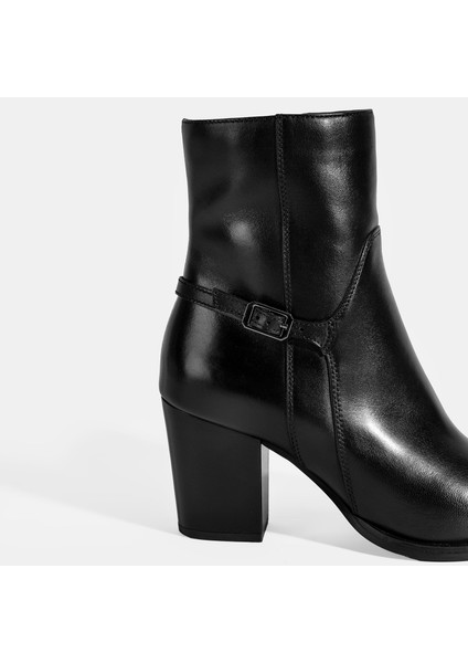 Kadın Kalın Topuklu Deri Bot fırsatları