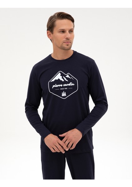 Erkek Lacivert Pijama Takımı 50322632-200 modelleri