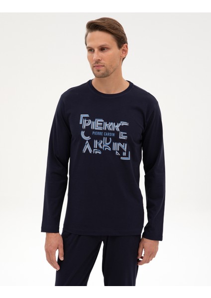 Erkek Lacivert Pijama Takımı 50322652-200 modelleri