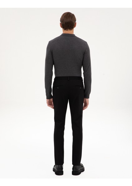 Erkek Siyah Kumaş Pantolon 50314229-VR046 fırsatları