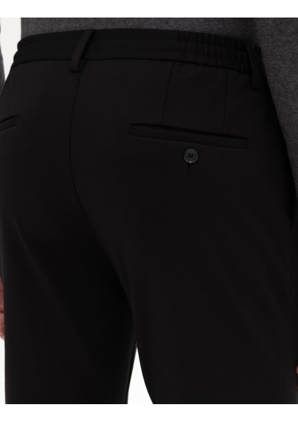 Erkek Siyah Kumaş Pantolon 50314229-VR046