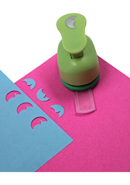 Şekilli Delgeç Orta Boy 1.5 cm Çapında Yeşil Renkli 1 Adet