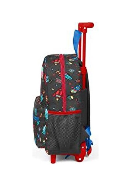 Anaokul Çantası Roket Baskılı 22 x 33 x 10 cm Erkek Çocuk İçin Kullanışlı modelleri