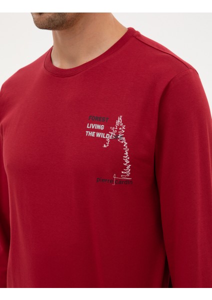 Erkek Bordo Pijama Takımı 50322635-900