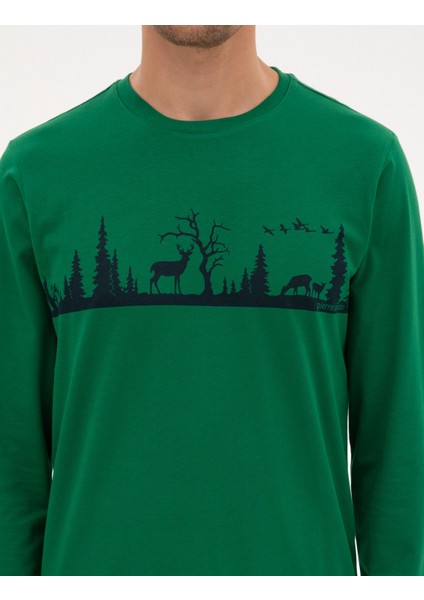 Erkek Yeşil Pijama Takımı 50322636-700