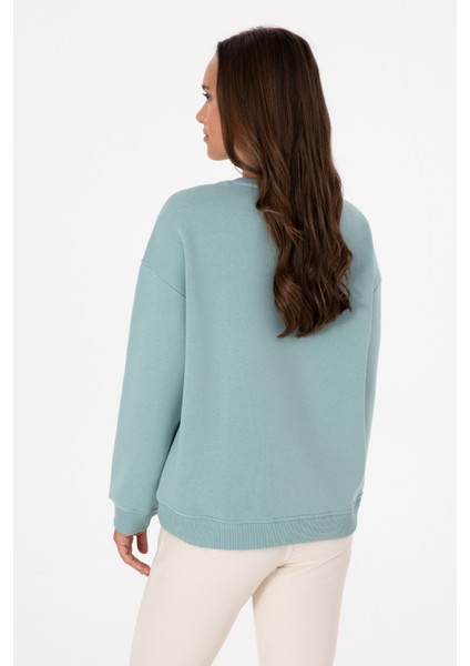 Kadın Mint Sweatshirt 50313586-VR090 indirimleri