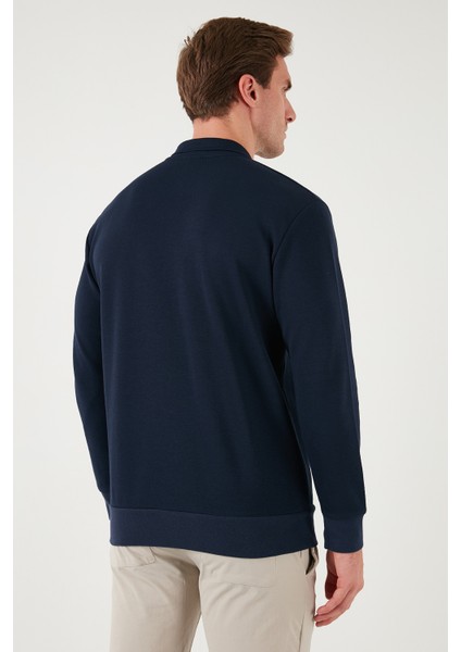 Pamuklu Regular Fit Yarım Fermuarlı 2'li Paket Polo Yaka Sweat Erkek Sweat 5905789S2 fırsatları