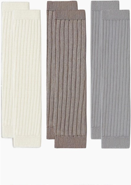 3 Çift Basic Kalın Pamuk Karışımlı Tozluk