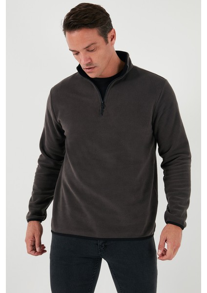 Slim Fit Yarım Fermuarlı Dik Yaka 2'li Paket Polar Erkek Polar 5906003S2 fiyatları