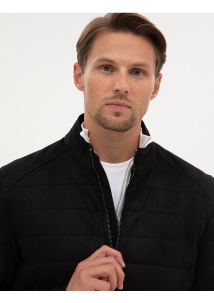 Erkek Siyah Suni Deri Ceket 50318154-001 fiyatları
