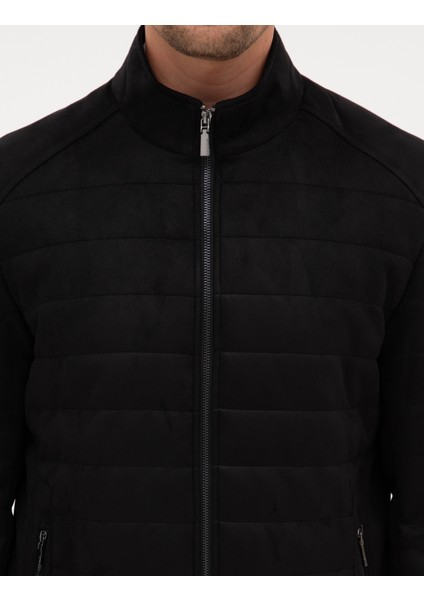 Erkek Siyah Suni Deri Ceket 50318154-001