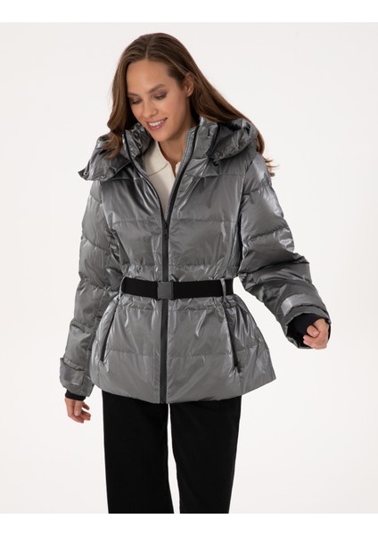 Kadın Antrasit Oversize Mont 50309048-VR006 modelleri