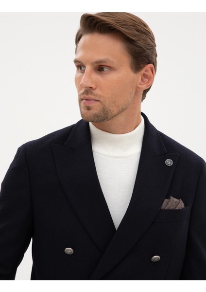 Erkek Lacivert Ex. Slim Fit Ceket 50313975-VR033 fiyatları