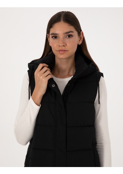 Kadın Siyah Yelek 50309044-VR046 fiyatları