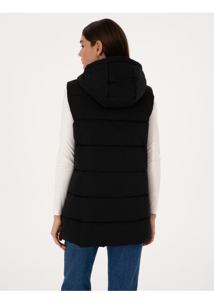 Kadın Siyah Yelek 50309044-VR046 indirimleri