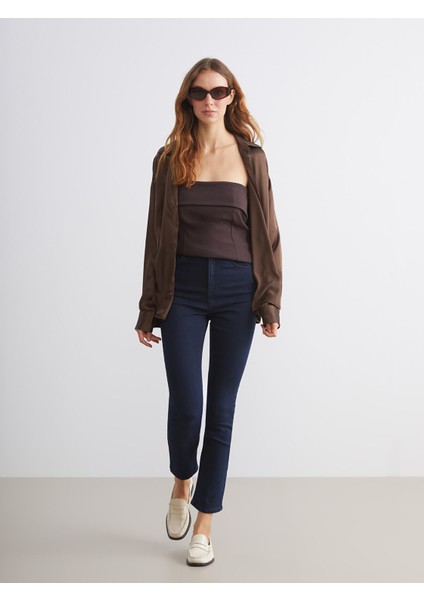 Yeni Sezon Slim Fit Kadın Jean Pantolon