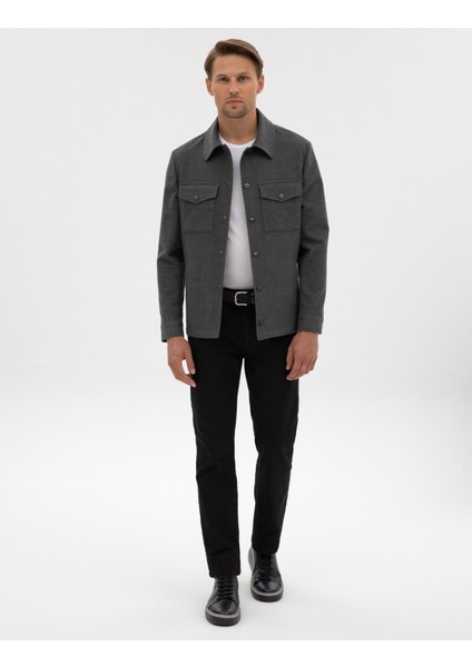 Erkek Füme Regular Fit Gömlek Ceket 50316741-VR058 fırsatları