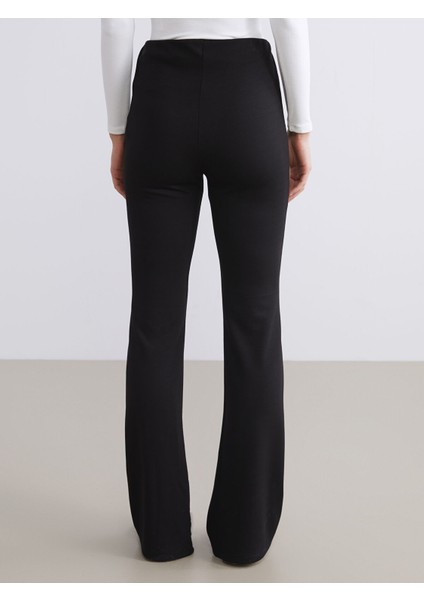 Yeni Sezon Beli Lastikli Ispanyol Paça Kadın Tayt fırsatları