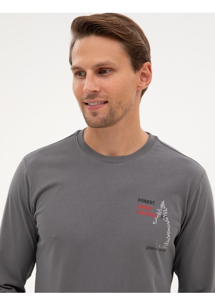 Erkek Koyu Gri Pijama Takımı 50322635-VR080 fiyatları