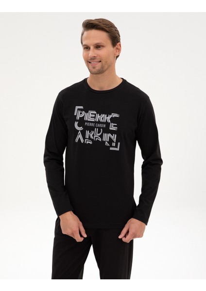 Erkek Siyah Pijama Takımı 50322652-001 modelleri