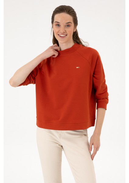 Kadın Kiremit Sweatshirt 50313610-VR031 modelleri