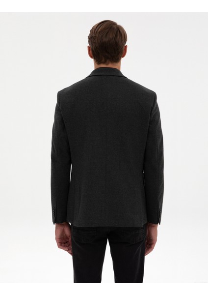 Erkek Antrasit Slim Fit Ceket 50317671-VR006 indirimleri