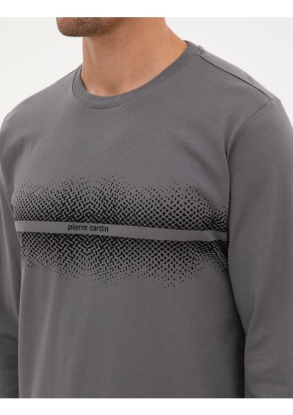 Erkek Koyu Gri Pijama Takımı 50322634-VR080