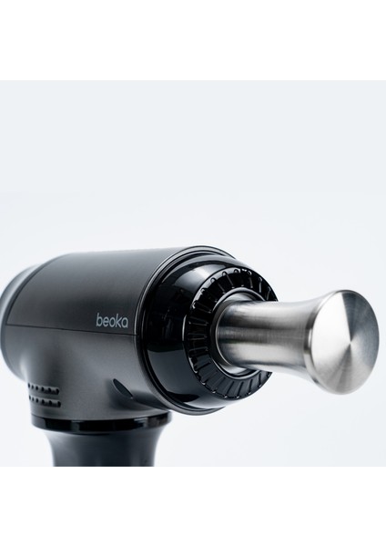 Siyah Beoka Şarjlı 5 Başlıklı 5 Kademeli Titreşimli Çantalı Profesyonel Masaj Tabancası Ql-Ti Pro-A