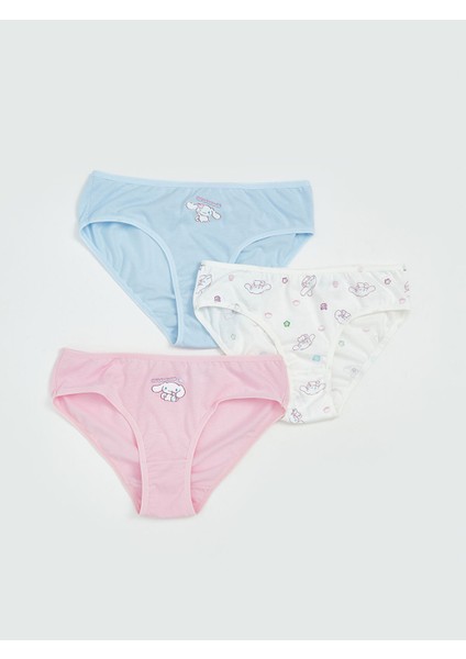 Yeni Sezon Cinnamoroll Baskılı Kız Çocuk Külot 3'lü