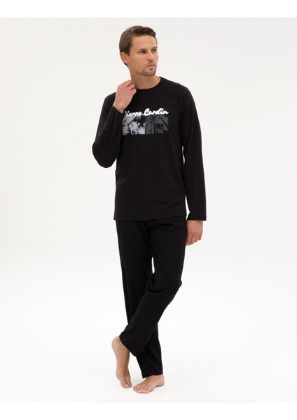 Erkek Siyah Pijama Takımı 50322631-001