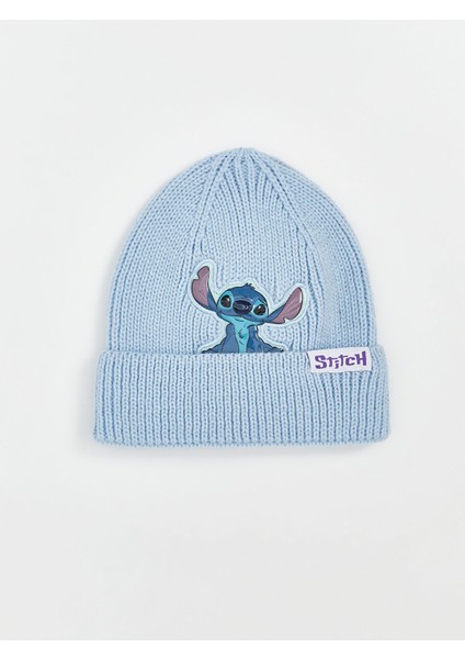 Yeni Sezon Stitch Nakışlı Kız Çocuk Bere
