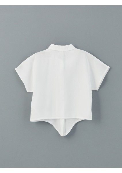 Yeni Sezon Kısa Kollu Basic Kız Çocuk Gömlek fiyatları