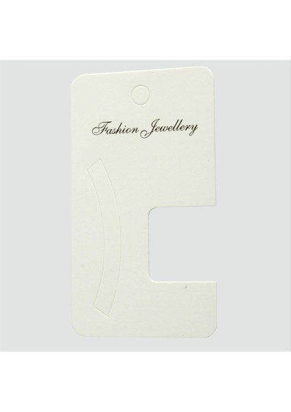 Depomix Toka Kartı 5x9 Cm-Beyaz