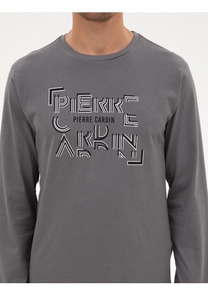 Erkek Koyu Gri Pijama Takımı 50322652-VR080