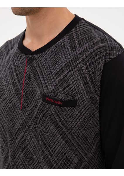 Erkek Siyah Pijama Takımı 50322640-001