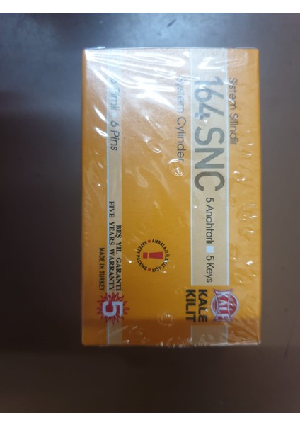 Bilyalı Barel ( Kilit Göbeği) 5 Anahtarlı 164SNC