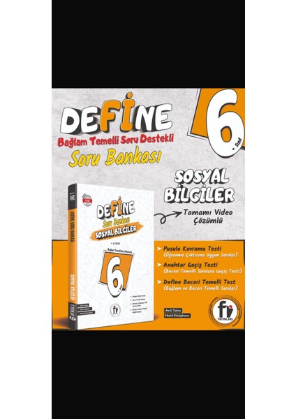 5.sınıf Define Sosyal Bilimler Soru Bankası