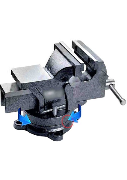 Dönerli 125MM 5" Dövme Çelik Sabit Tezgah Masa Mengenesi fiyatları