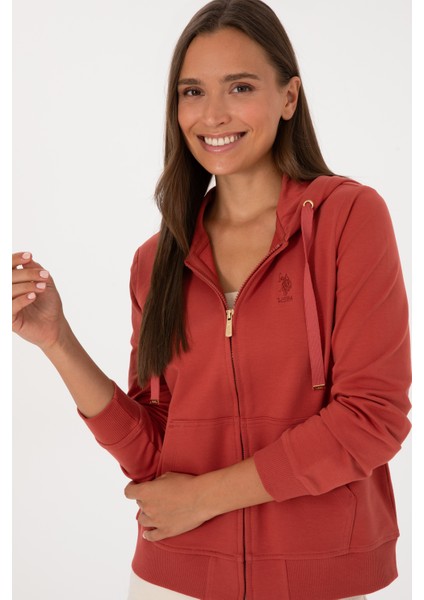 Kadın Gül Kurusu Sweatshirt 50313594-VR026 fiyatları