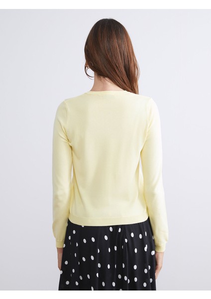 Yeni Sezon Bisiklet Yaka Kadın Triko Hırka fırsatları