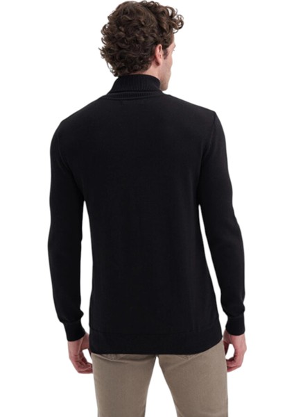 Pamuk Kumaş Slim Fit Basic Tam Balıkçı Kazak modelleri