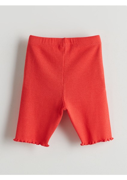 Yeni Sezon Beli Lastikli Kız Çocuk Kısa Tayt 2'li fırsatları