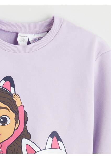 Yeni Sezon Gabby's Dollhouse Lisanslı Kız Çocuk Sweatshirt modelleri