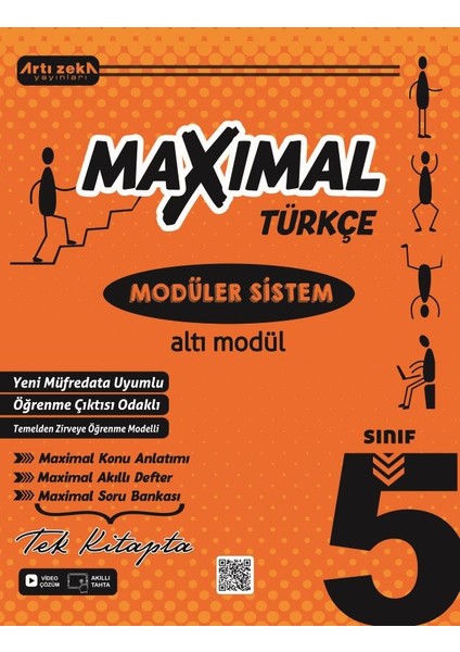 5 Sınıf Maxımal Türkçe Modüler Sistem Seti (6 Modül)