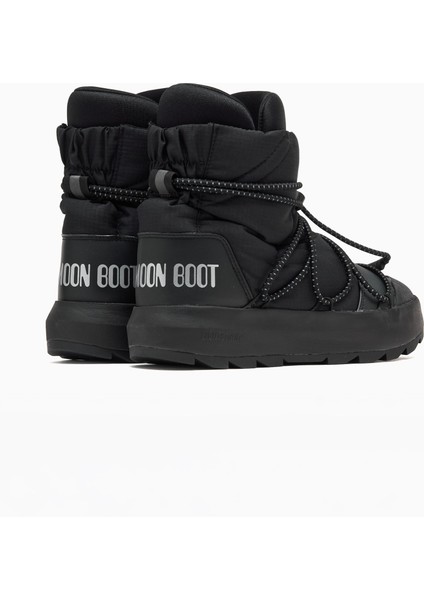 X Moonboot Unisex Siyah Bot.-