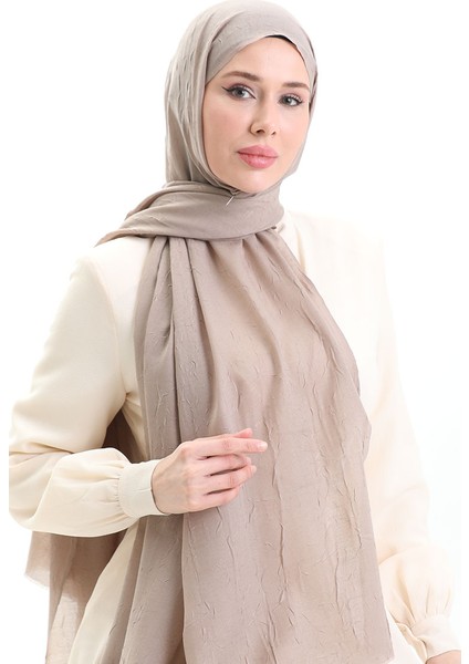 Bambu Şal 70281-16 Koyu Taş