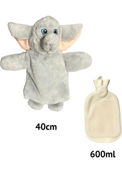 Fil Sıcak Su Torbası 600ML, Peluş Sıcak Su Torbası Yumuşak Hediyelik fiyatları