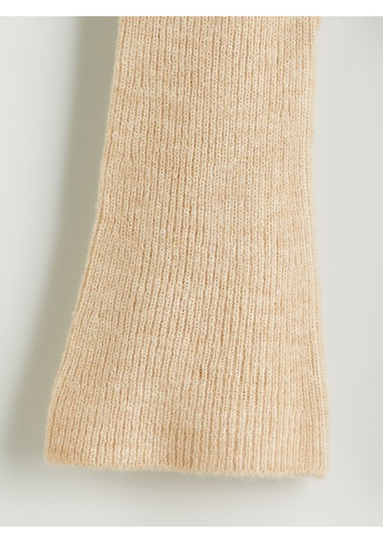 Yeni Sezon Beli Lastikli Ispanyol Paça Kız Çocuk Triko Tayt fiyatları